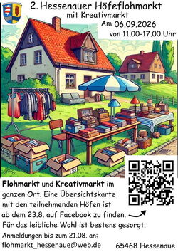 2. Hessenauer Höfeflohmarkt mit Kreativmarkt