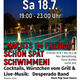 „Nachts im Freibad – schön spät schwimmen“