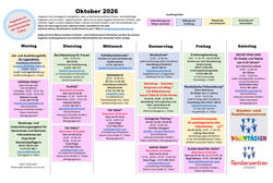 In diesem Bild Datei finden Sie Angebote im Familienzentrum Trebur für Oktober 2026