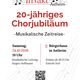 20-jähriges Jubiläum Chor InTakt Astheim