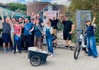 Müllsammelnde treffen sich am Bauhof Trebur zum gemeinsamen Abschluss