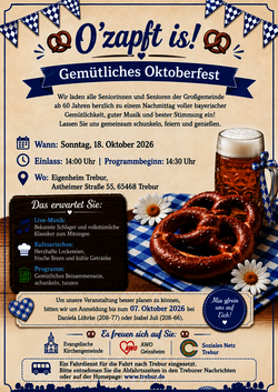 Oktoberfest am 18.10.2026