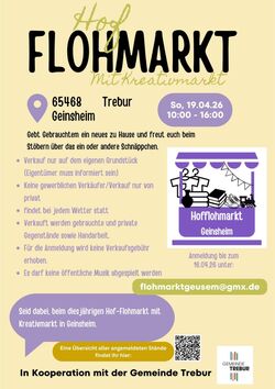 Hofflohmarkt in Geinsheim