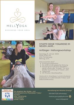 STARTE DEINE YOGAREISE IM NEUEN JAHR