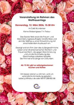 Veranstaltung im Rahmen des Weltfrauentags