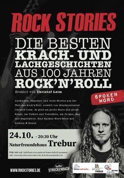 Rock-Stories mit Christof Leim zum Auftakt von „Bücher und mehr...“:
