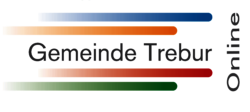 Logo der Gemeinde Trebur mit Schriftzug "Online"