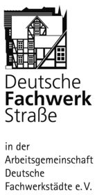 Das Bild zeigt das Logo der Deutschen Fachwerkstraße