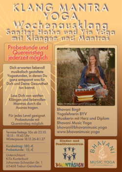 KLANG MANTRA YOGA Wochenausklang Sanfter Hatha und Yin Yoga mit Klängen und Mantras