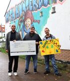 Auf dem Foto: Dennis Möbus, Lucas Hepp und Björn Holland