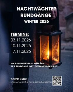 Mit dem Nachtwächter in Trebur unterwegs