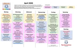 Neue Angebote im Familienzentrum Trebur - April 2026