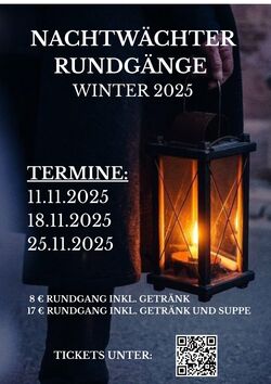Mit dem Nachtwächter in Trebur unterwegs