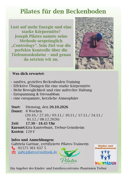 Pilates für den Beckenboden - Lust auf mehr Energie und eine starke Körpermitte?