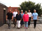 Auf dem Bild zu sehen sind die Mitglieder des Gemeindevorstandes: Christian Prutzer, Jochen Engel, Claudia Zorbach-Lammert, Ute Lukas, Silke Schwinn, Jan Bachmann und Jochen Walther. Nicht auf dem Bild ist Harald Frick