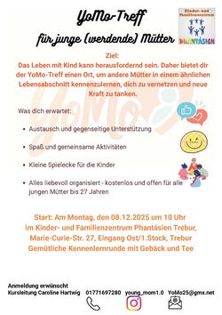 YoMo-Treff | für junge (werdende) Mütter