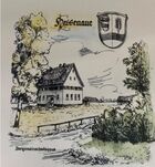 Dieses Bild zeigt eine alte Postkarte vom Ortsteil Hessenaue
