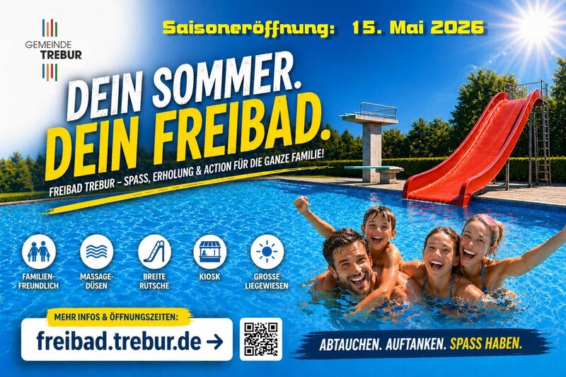 Dein Sommer - Dein Freibad https://freibad.trebur.de