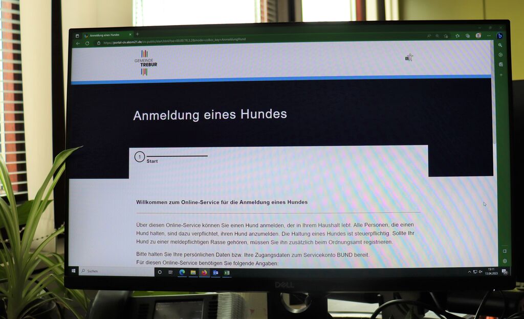 Die Gemeinde Trebur geht an den Start Gemeinde Trebur